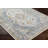 Washburn Machine Washable Oriental Blue/Ivory Area Rug-70926718