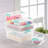 Sterilite Medium Clip Box Clear Home Storage Tote Container with Lid-99476634-99476635