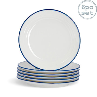 Nicola Spring - White Farmhouse Dessert Plates