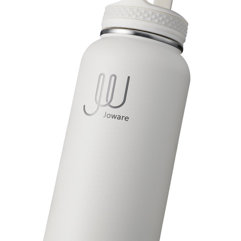 JOWARE 32 oz Bouteille d'eau à double paroi, Albâtre