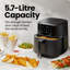 Ebern Designs 5.7L Air Fryer