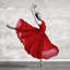 Ballerine en rouge (détail) par Haute Photo Collection, art mural encadré-2024617052-2024617051-2024617048