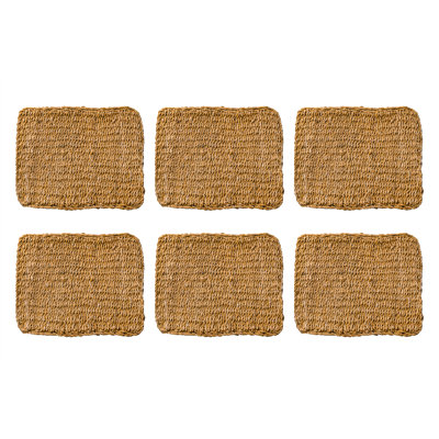 Jute Solid Colour Rectangle Placemat