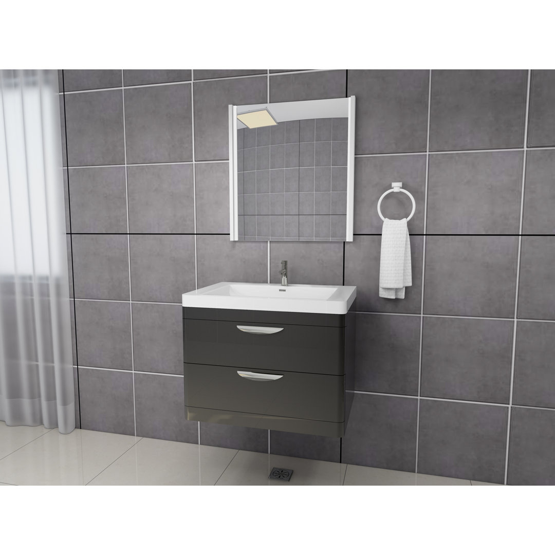 Susanna 700mm Wall Hung Single Vanity Unit