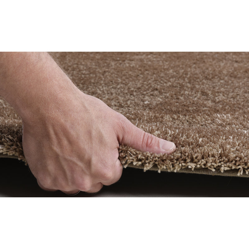 Gohoho Solid Colour Hand Woven Area Rug, Rectangle 120 x 180cm