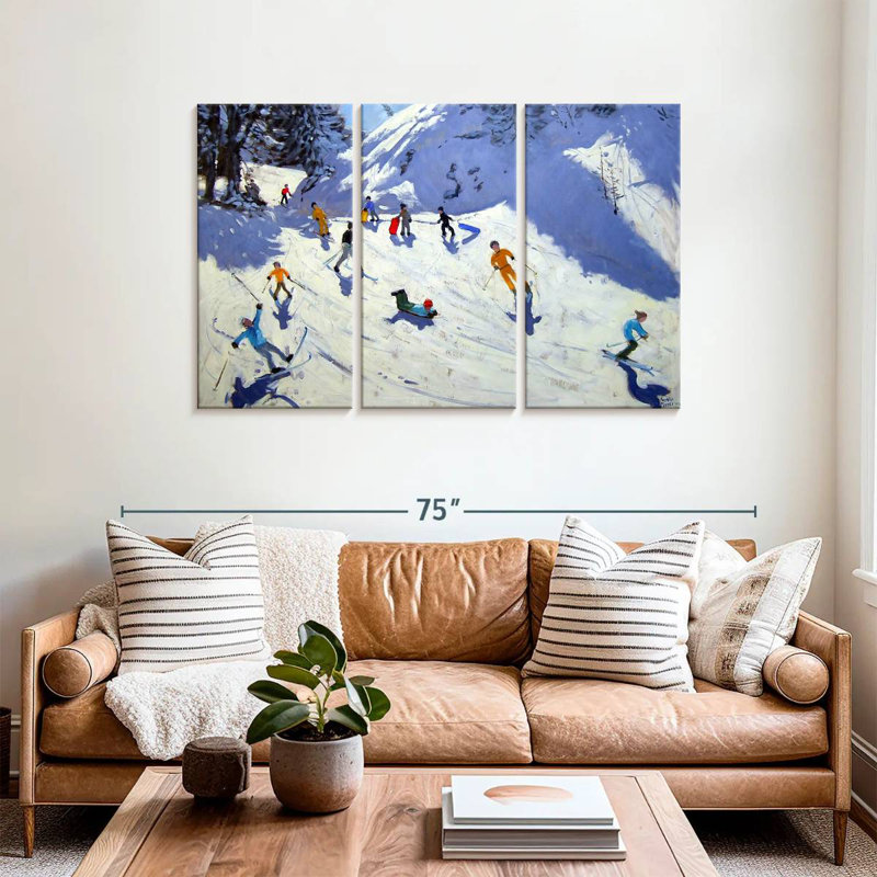 Alvord The Gully Belle Plagne, 36" H x 57" W