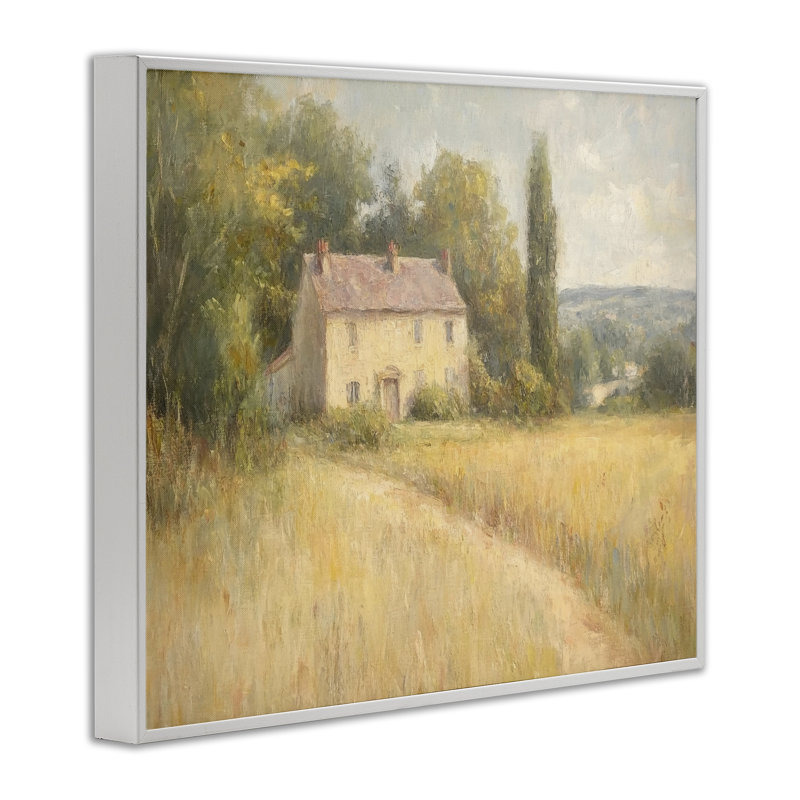 «Hide Away Cottage House», estampe numérique par Petal Prints Design, H 11 po x l 14 po