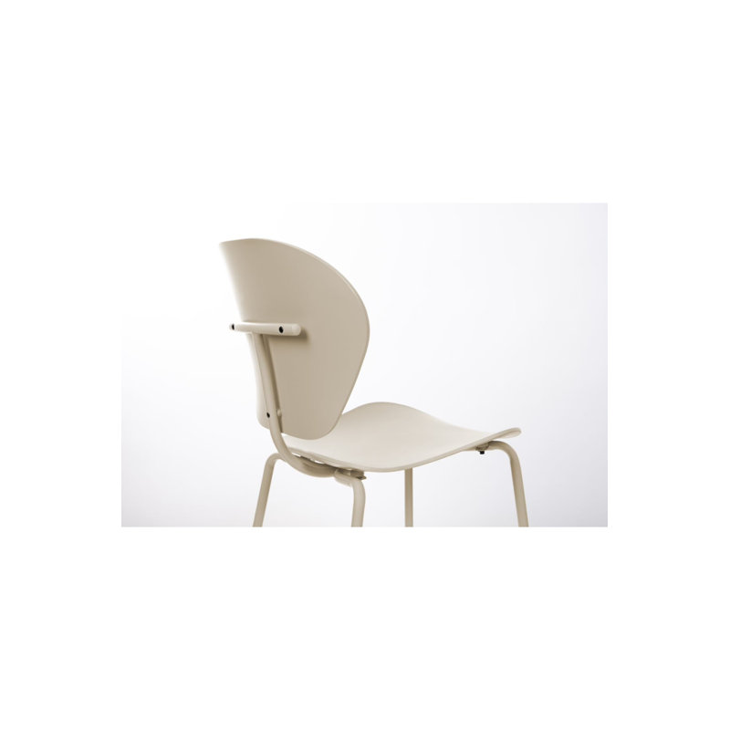 Weakley Outdoor Dining Side Chair, Brown