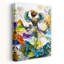 «Vibrant Flamenco Dancer», art floral paysage coloré élégant et traditionnel-129150991