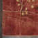 Tapis à motif floral rouge flamme / brun Arnim