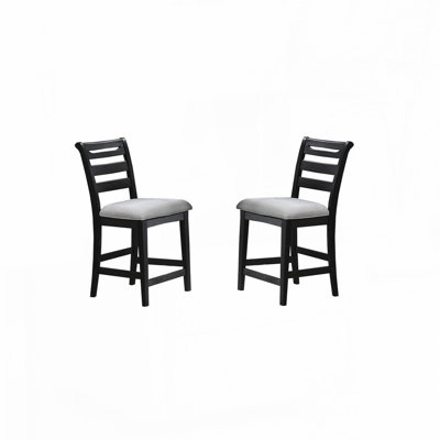 Modern 2pc Counter Height Dining Chair