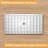 48 In. L X 32 In. W Alcove SMC Shower Pan Base With Centre Drain-128855045-129742548