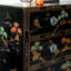 Armoire décorative en bois massif Retro