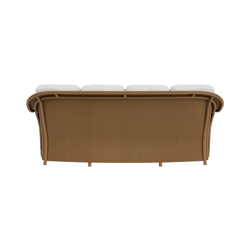 Reflections Outdoor 4 - Seat Patio Sofa, Bright Side Fog, Bark