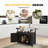 Ruhland Metal Kitchen Island