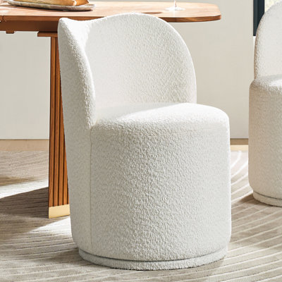 Clester Modern 360-Degree Swivel Dining Chair