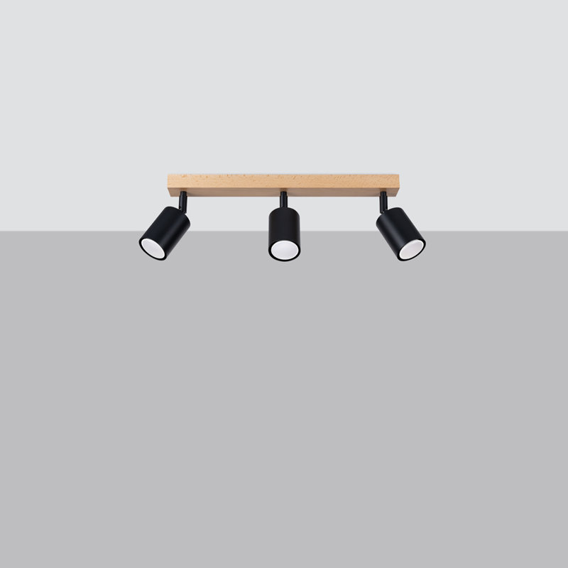 Verdo 33cm 3 -Light Track Kit, Black