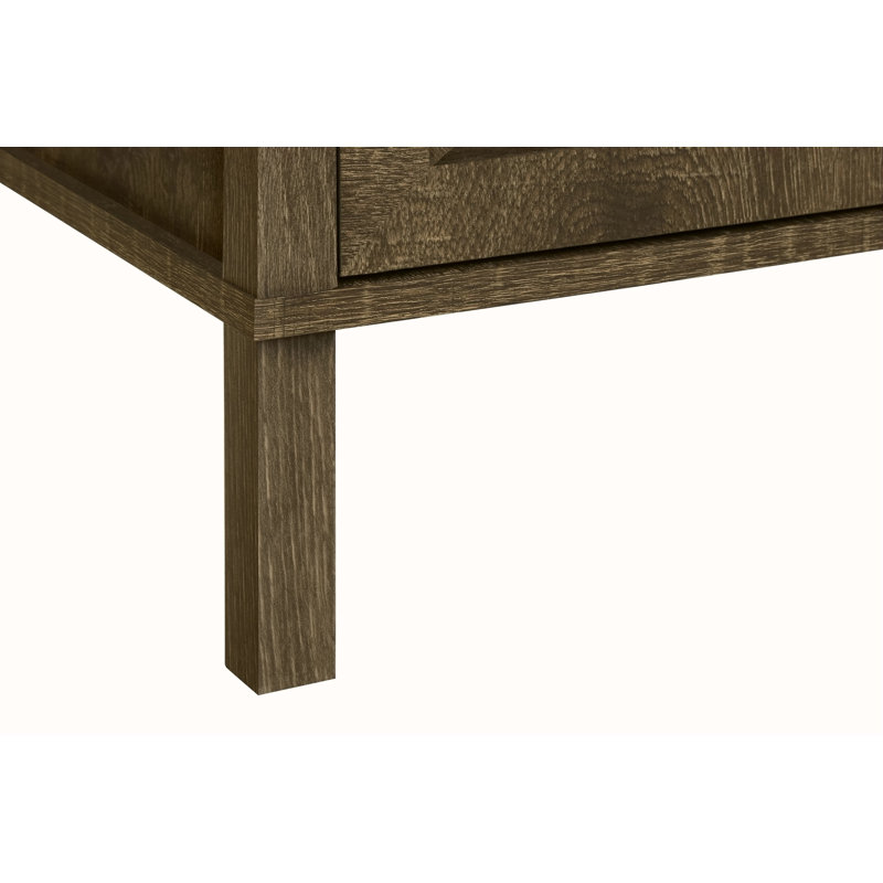 Table d'appoint, table d'appoint, bout, salon, petit, rangement, stratifié, transitionnel, Brun