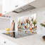 Carreau de dosseret coloré en verre trempé Bloomscape - décoration murale de cuisine-579277780