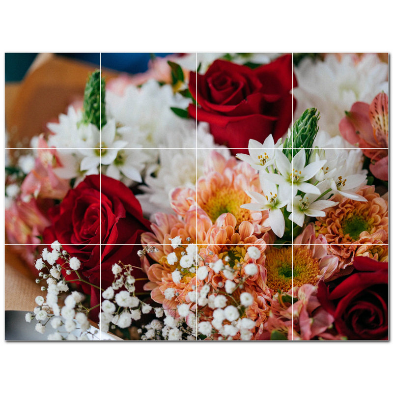 Fleurs photo 8 x 8