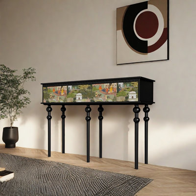 Console rétro multifonctionnelle élégante