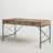 Wycombe 59'' Wood Grain Desk with Drawers-261746860