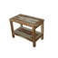 24'' W Teak Shower Bench