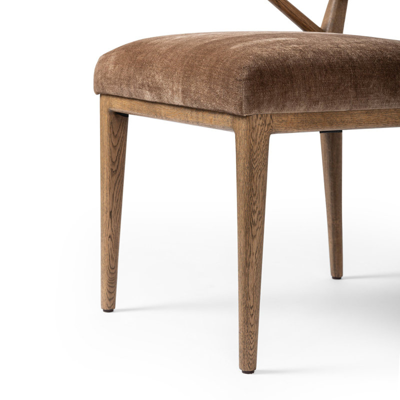 DEIDRE Upholstered Arm Chair, Altair Mushroom