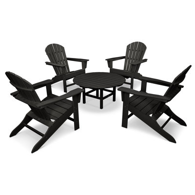 POLYWOOD South Beach 5-Piece Conversation Group