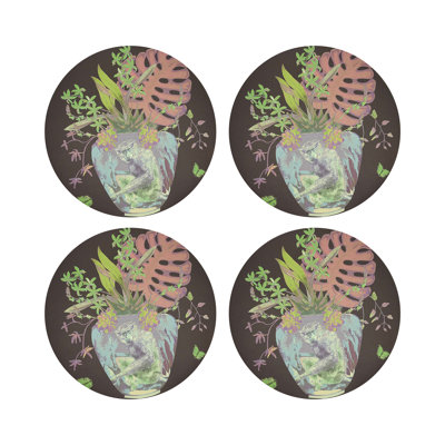 Monkey Large Jungle Pebble 16" Vinyl Placemat