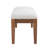 Federigo Linen Upholstered Bench