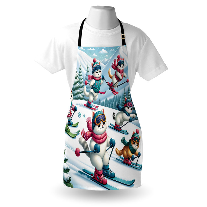 No Pattern Bib Apron