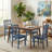 17.5'' H Solid Wood Side Chairs Modern Farmhouse Dinning Chairs Set of 4-1657262850