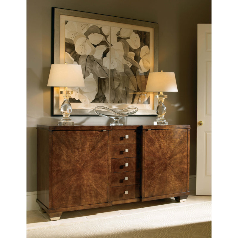 Omni 74.5 in. W Solid Wood Credenza