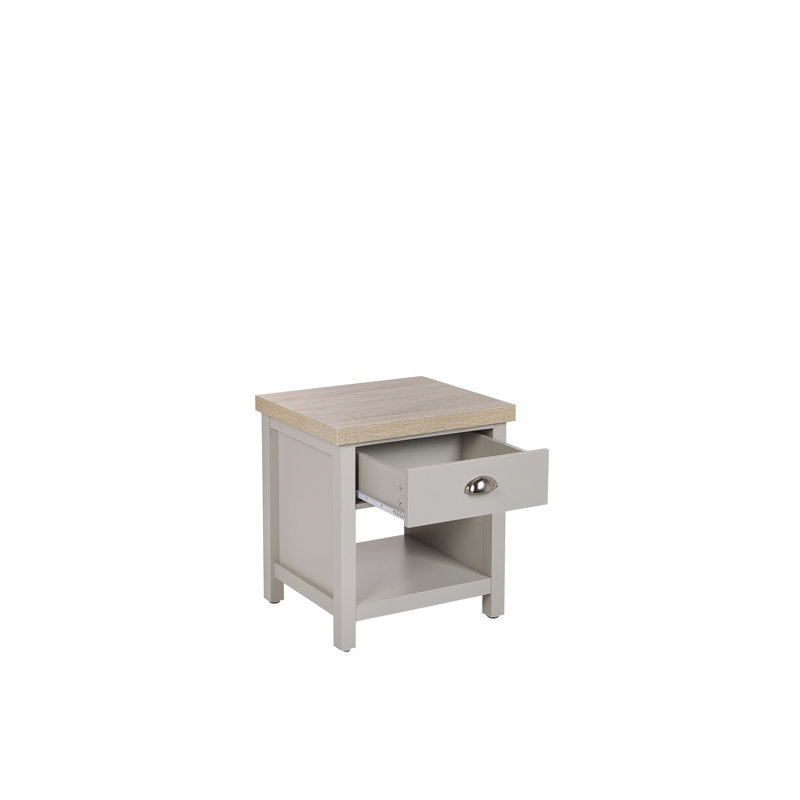 Diep 45cm W Manufactured Wood Bedside Table