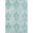 Premium Machine Washable Cerrito Amf539 Teal Rug-103965223