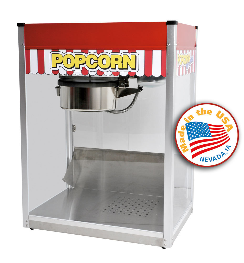 Paragon International Classic Pop 14 Oz. Popcorn Oil, Tabletop Popcorn Machine, Popcorn Machine Stand / Cart Paragon International