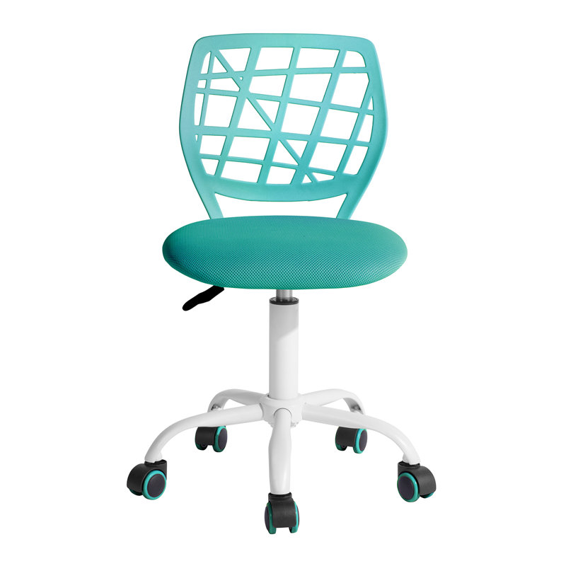 Mesh Office Chair, Turquoise