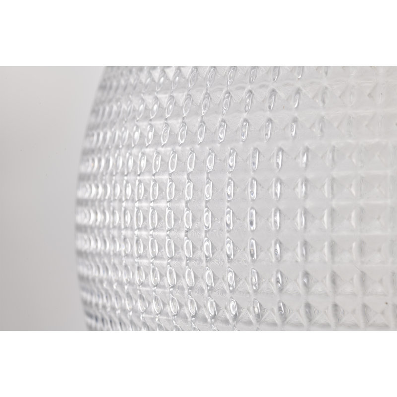 Luminaire suspendu sphérique en verre Sokix, Laiton