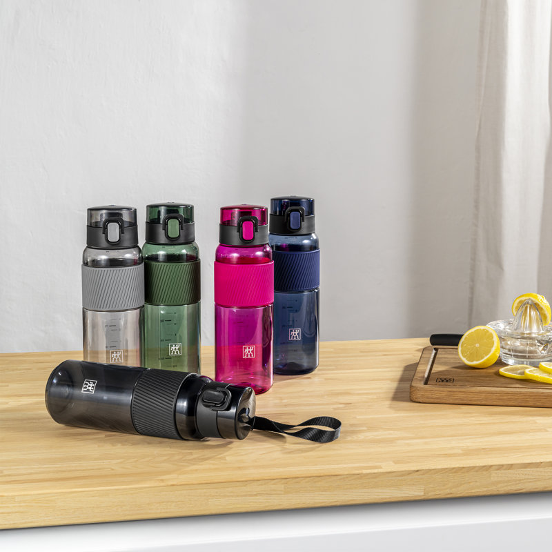 Tritan Plastic Water Bottle, Dark Green