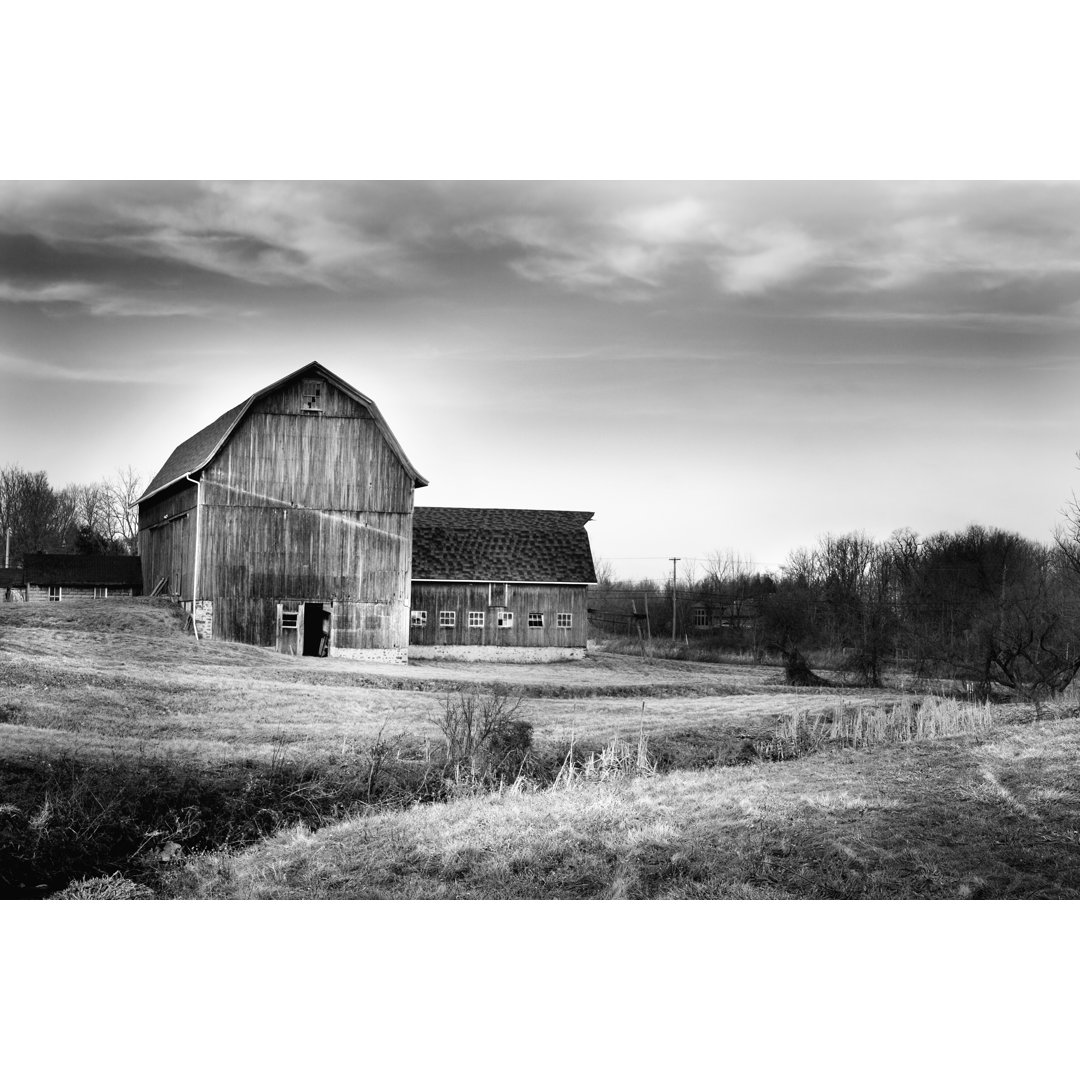 Verlassenes Bauernhaus von Nicoblue - Leinwandbild