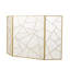 3 Panel Iron Fireplace Screen
