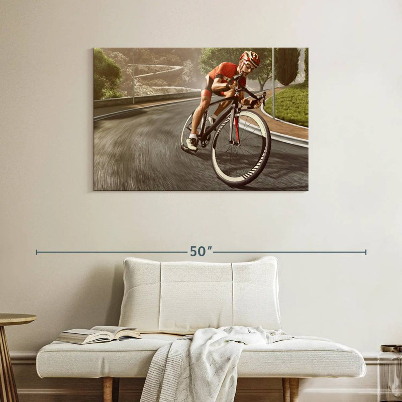 Cyclisme sur route sinueux Sireci, H 26 po x l 39 po