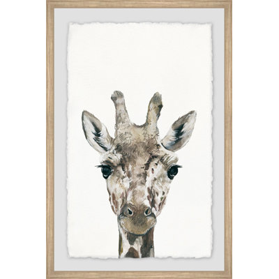 «Cheeky Giraffe» par Sarahbella, reproduction d'art sur papier