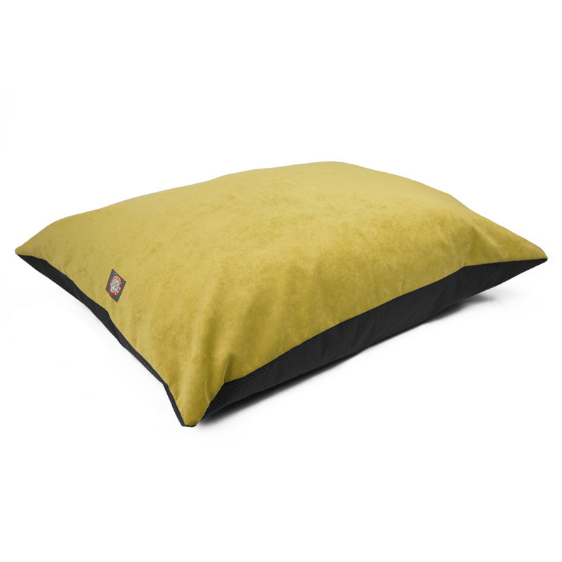 Coussin pour chien Villa Majestic, Jaune, Grand (l 46 po x P 35 po x H 4 po)