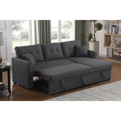 Lucenia 81.5'' Upholstered Sleeper Sofa