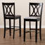 Upholstered Counter Stool with Solid Wood Frame-1377220019-1377220016-1377220014