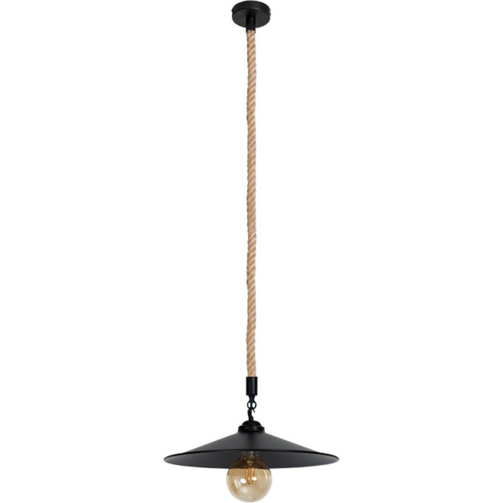 Stella 1 - Light Black Single Pendant