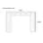 Nordic style modern simple console table-185748547
