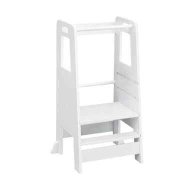 Zoomie Kids Kordt White/Gray 2 - Step Stool